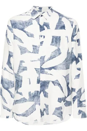 Paul Smith Camisa manga larga con estampado abstracto