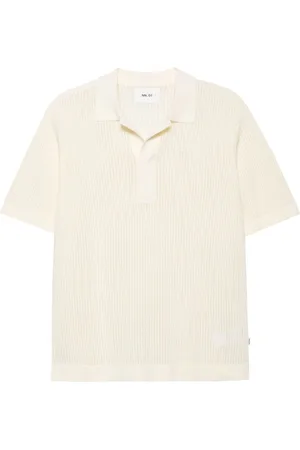 NN.07 Playera tipo polo tejida manga corta