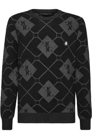 BILLIONAIRE Suéter tejido en intarsia