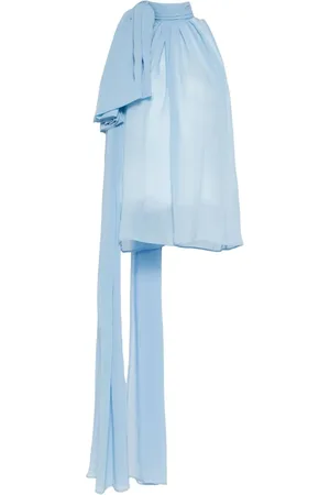 ISABEL SANCHIS Top de georgette con detalle de banda
