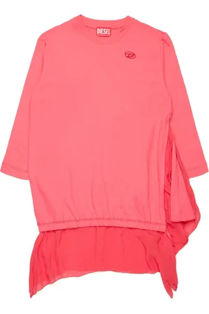 Diesel Vestido midi con diseño asimétrico