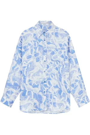Stella McCartney Camisa con lentes de sol estampados