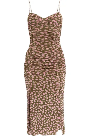 Diane von Furstenberg Vestido con estampado Lester Tiny Rose