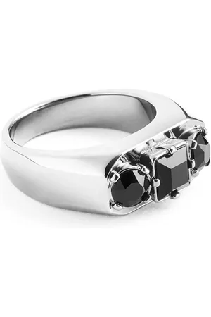 Dsquared2 Anillo con logo grabado