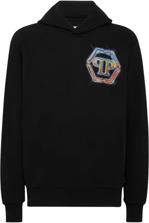 Philipp Plein Hoodie con logo estampado