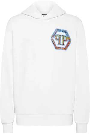Philipp Plein Hoodie con logo estampado