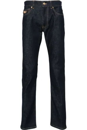 VERSACE Jeans slim con tiro medio
