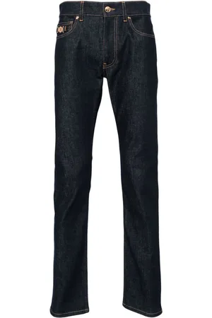 VERSACE Jeans slim con tiro medio