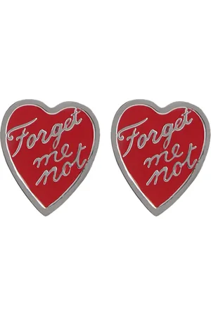 Chopova Lowena Aretes en forma de corazón