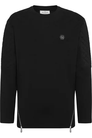 Philipp Plein Sudadera con panel capitonado