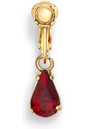 Dsquared2 Arete de clip con cristales de Swarovski