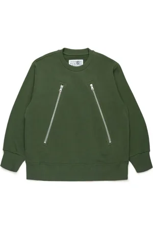 Maison Margiela Sudadera con detalle de cierre
