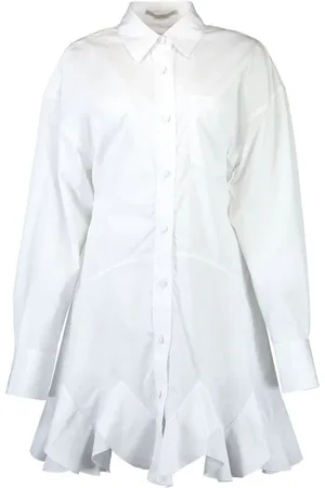 Stella McCartney Vestido camisero corto godet