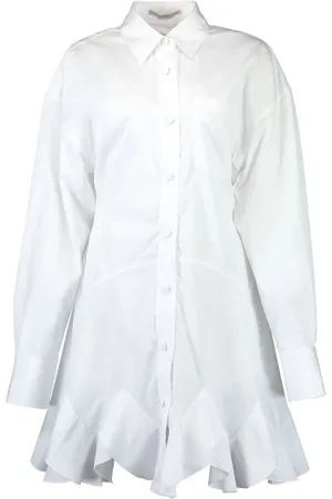 Stella McCartney Vestido camisero corto godet