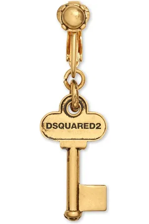 Dsquared2 Arete de clip con dije de llave