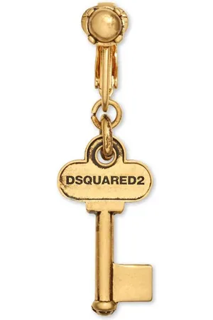 Dsquared2 Arete de clip con dije de llave