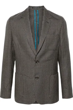Paul Smith Blazer con botones y motivo de cuadros gingham