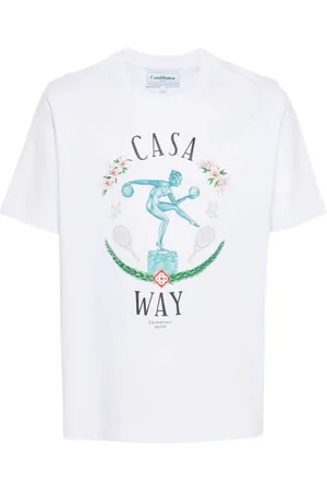 Casablanca Playera con estampado Statue En Marbre