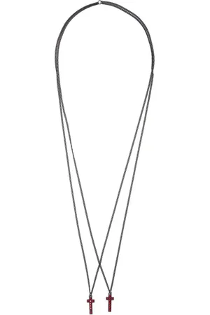 Dsquared2 Collar con dije de cruz
