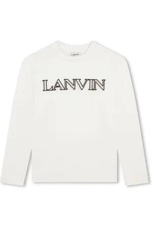 Lanvin Playera manga larga con logo bordado
