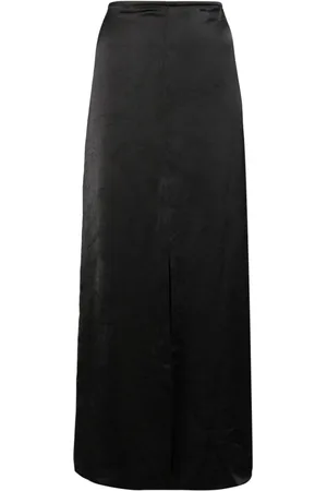 IRO Falda midi con efecto satinado