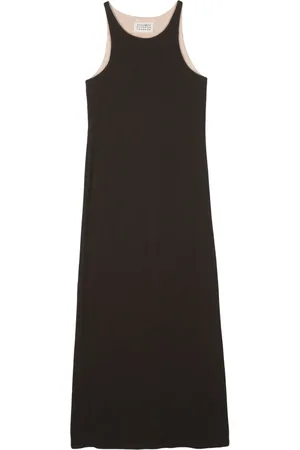 Maison Margiela Vestido largo de canalé 2000