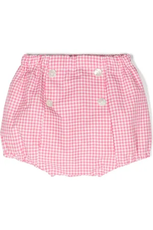 SIOLA Shorts con motivo de cuadros gingham