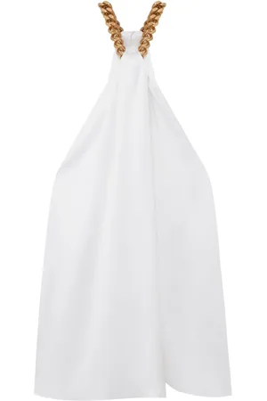 Stella McCartney Camiseta con detalle de cadena