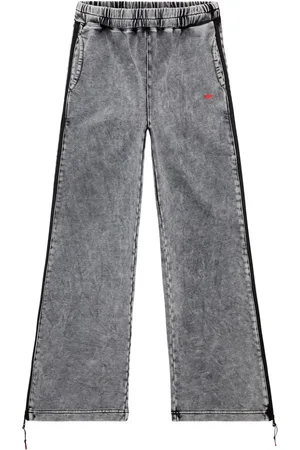 Diesel Pantalones rectos con pretina elástica