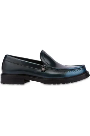 Moschino Mocasines con efecto desgastado