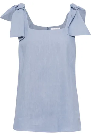 Chloé Top con detalle de moño