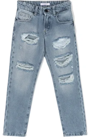 Paolo Pecora Jeans slim con efecto envejecido