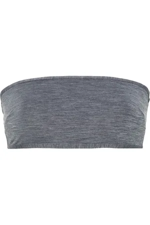 Totême Top de bikini con efecto melange