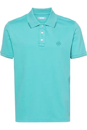 Jacob Cohen Playera tipo polo de piqué manga corta