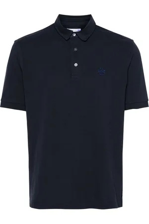 Jacob Cohen Playera tipo polo de piqué con logo bordado