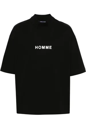 Comme des Garçons Playera con eslogan estampado