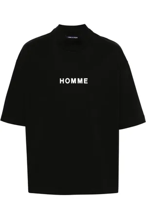 Comme des Garçons Playera con eslogan estampado
