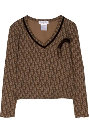 Dior Playera con estampado Trotter 1990-2000