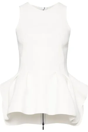 MATICEVSKI Camiseta con peplum y paneles