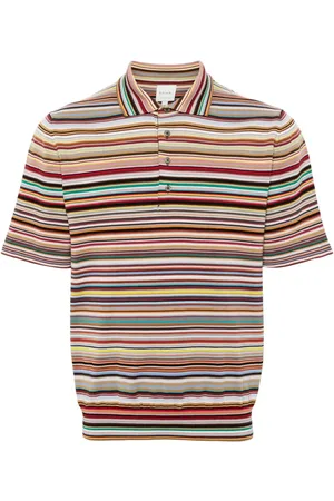 Paul Smith Playera tipo polo con motivo de rayas