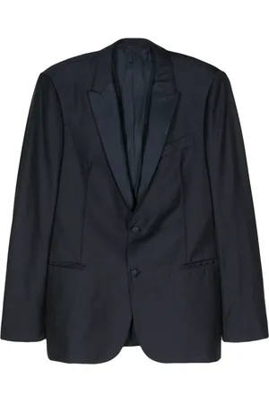 Giorgio Armani Blazer con motivo en jacquard 2000