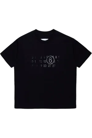 Maison Margiela Playera con estampado Numbers