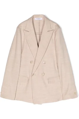 Paolo Pecora Blazer con doble botonadura y solapas de pico