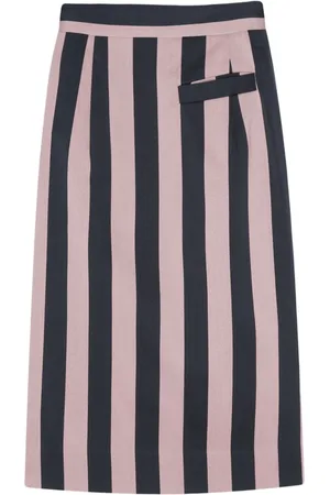 Vivienne Westwood Falda con motivo de rayas 2020