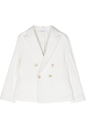 Paolo Pecora Blazer con doble botonadura y solapas de pico