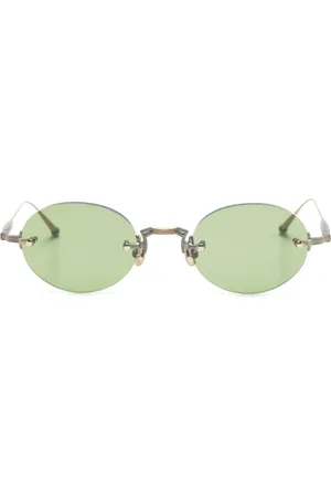 MATSUDA Lentes de sol con armazón ovalado