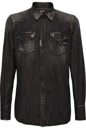 Dsquared2 Camisa de mezclilla manga larga