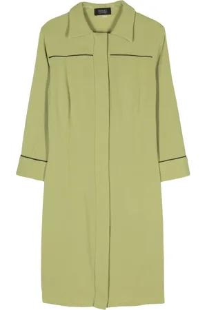 VERSACE Vestido corto de sarga 2000