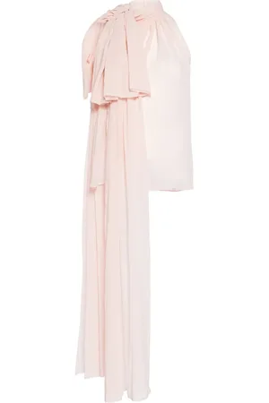 ISABEL SANCHIS Top de georgette con detalle de banda