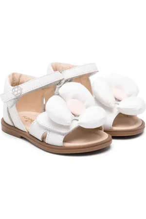Florens Sandalias con apliques florales